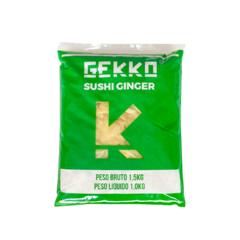 GENGIBRE EM CONSERVA GEKKO 1KG - comprar online