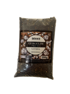 GERGELIM PRETO NATURAL 200G - comprar online