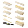 KIT UTENSÍLIOS SUSHI CAIXA C/10PECAS + FACA