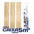 CAIXA DE PISO DE PVC AUTOCOLANTE 2MM 91,44X15,24CM W33 5M²
