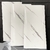 PLACA 3D AUTOADESIVA 30X60CM MÁRMORE DL-014 BRANCO MADRID - comprar online