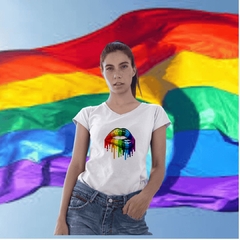 BabyLook Boca - Bandeira Orgulho - LGBT - Unissex