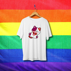 Camiseta Gato Lésbicas - ORGULHO - LGBT na internet