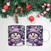 Caneca Porcelana de Natal 2 - Presente Natalino