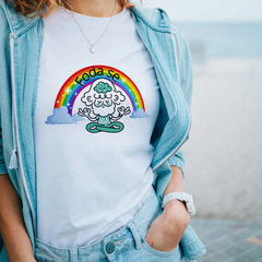 Camiseta Meditando F*da se - Linha Frases Engraçadas - comprar online