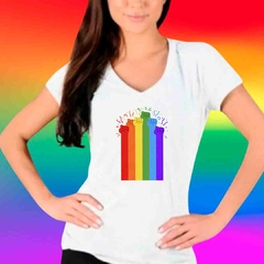 Camiseta Orgulho - Bandeira Orgulho - LGBT