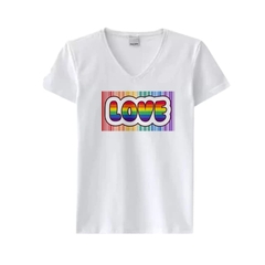 BabyLook Love - Bandeira Orgulho - LGBT - Unissex - loja online