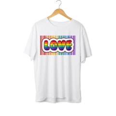 Camiseta Love - Bandeira Orgulho - LGBT - comprar online