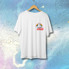 Camiseta UNICORNIO VALE - LGBT - Lojas Áurea