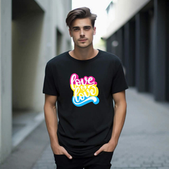 Camiseta Preta Love is Love Pansexual - ORGULHO - LGBT na internet