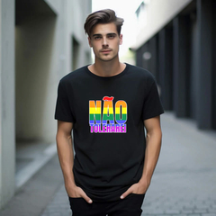 Camiseta Preta Não Tolerarei - ORGULHO - LGBT na internet