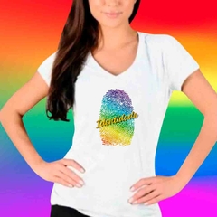 Camiseta Identidade - Bandeira Orgulho - LGBT