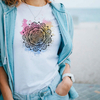 Camiseta Mandala Aquarela - Linha Zen - comprar online