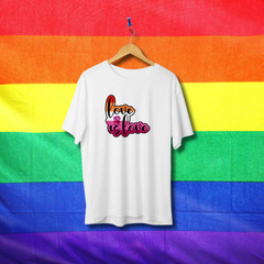 Camiseta Love is Love - LÉSBICA - LGBT na internet