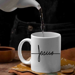 Caneca Porcelana - Jesus l - Cristã na internet