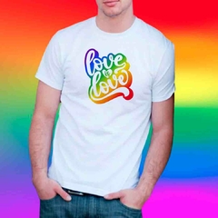 Camiseta Love is Love - LGBT na internet