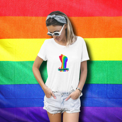 Camiseta Mão da Resistência - ORGULHO - LGBT