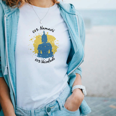 Camiseta 50%Namasté - Linha Frases Engraçadas - comprar online