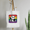 Bolsa Ecobag - PANDA - Ecológica 100% Algodão Cru