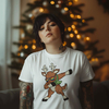 Camiseta Feliz Natal Rena