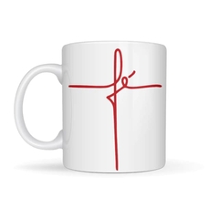 Caneca Porcelana - Fé - Cristã - comprar online