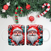 Caneca Porcelana de Natal 3- Presente Natalino