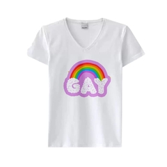 BabyLook Gay Arco Iris - LGBT - Unissex - comprar online