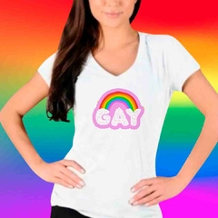 Camiseta Gay Arco Iris - LGBT