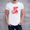 Camiseta São Jorge Vermelho - Umbanda Candomblé - Unissex