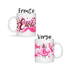 Caneca Porcelana - Ewá - Umbanda / Candomblé