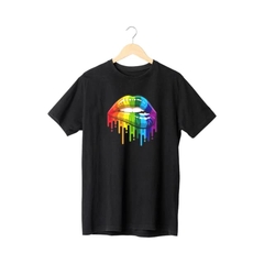 Camiseta Preta Boca - Bandeira Orgulho - LGBT - comprar online