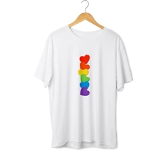 Camiseta Coração - ORGULHO - LGBT - comprar online