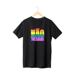 Camiseta Preta Não Tolerarei - ORGULHO - LGBT - comprar online