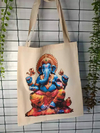 Bolsa Ecobag - LORD GANESHA - Ecológica 100% Algodão Cru