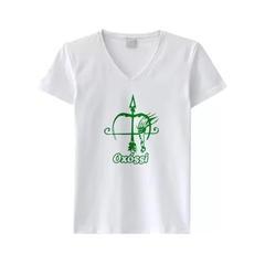 BabyLook Escudo Oxóssi - Umbanda Candomblé - Camiseta Feminina - comprar online