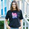 Camiseta Preta Love is Love Bisexual - ORGULHO - LGBT