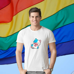 Camiseta Gato Transgender - ORGULHO - LGBT na internet