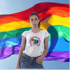 BabyLook Ovelha Colorida - Bandeira Orgulho - LGBT - Unissex - Lojas Áurea