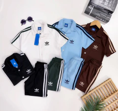 Conjunto Botão Adidas