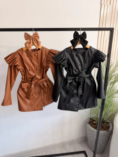 Vestido Couro Fake ana - comprar online