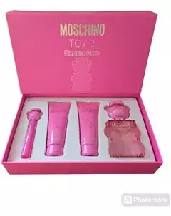 Kit Moschino Toy 2 Bubble Gum - 04 peças na internet