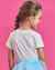 Blusa Kukiê Infantil Verão Branca Princesa Elsa Frozen na internet