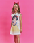 Vestido Kukiê Infantil Verão Princesa Branca de Neve - comprar online