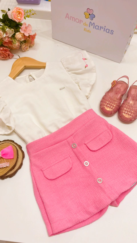 CONJUNTO INFANTIL CURTO GELATO GROWUP