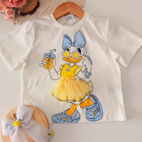Blusa Momi Daisy Com Babadinho Infantil Verão - comprar online