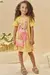 Vestido Infantil Kukie Raposinha Amarelo com Bolsa na internet