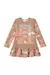 Vestido Infantil Kukiê Inverno Bege Casinha - Amor de Marias Kids