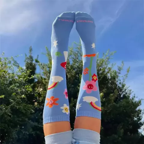 Meia Mundo Encantado Cantarola - comprar online