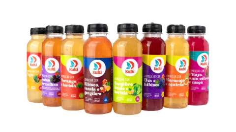 Kombucha Kit MIX surpresa (caixa 12) 355mL - Kulti - comprar online