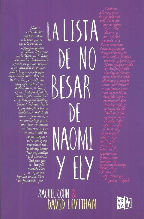 LA LISTA DE NO BESAR DE NAOMI Y ELY
